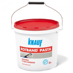 Шпатлевка Кнауф Ротбанд Паста (Knauf Rotband Pasta) 20 кг