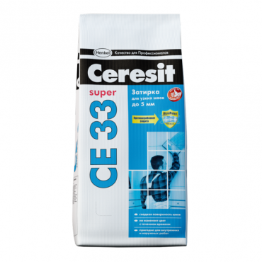 Затирка Ceresit 33 Super, 2 кг