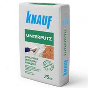 Штукатурка цементная  Кнауф Унтерпутц (Knauf Unterputz) 25 кг 