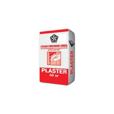 Штукатурная смесь на гипсовой основе Пластер (Plaster) Русеан, 30 кг